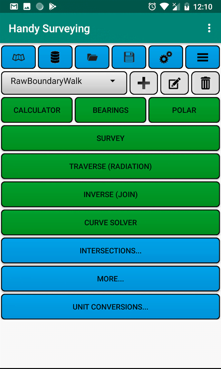 Handy Surveying screenshot 1