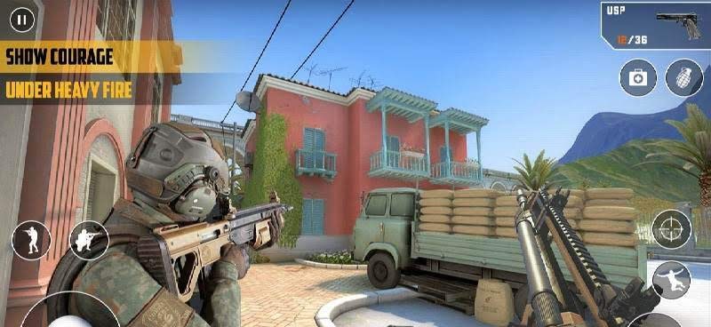 FPS Cover Strike 2020: New Shooting Games Offline screenshot 4