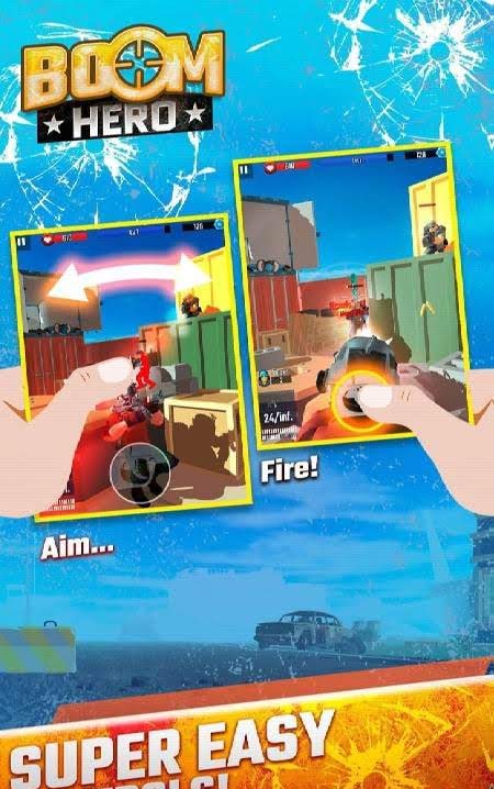 Boom Hero: Tactical Combat Game screenshot 1