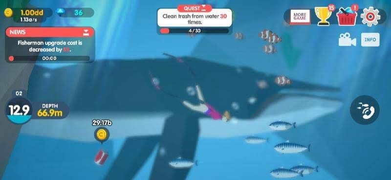 Dream Blue Ocean screenshot 2