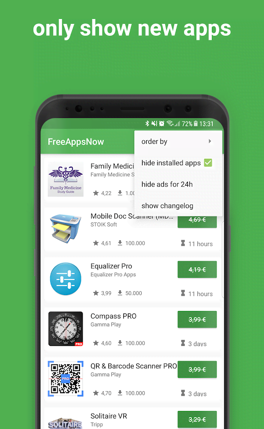Second preview of FreeAppsNow