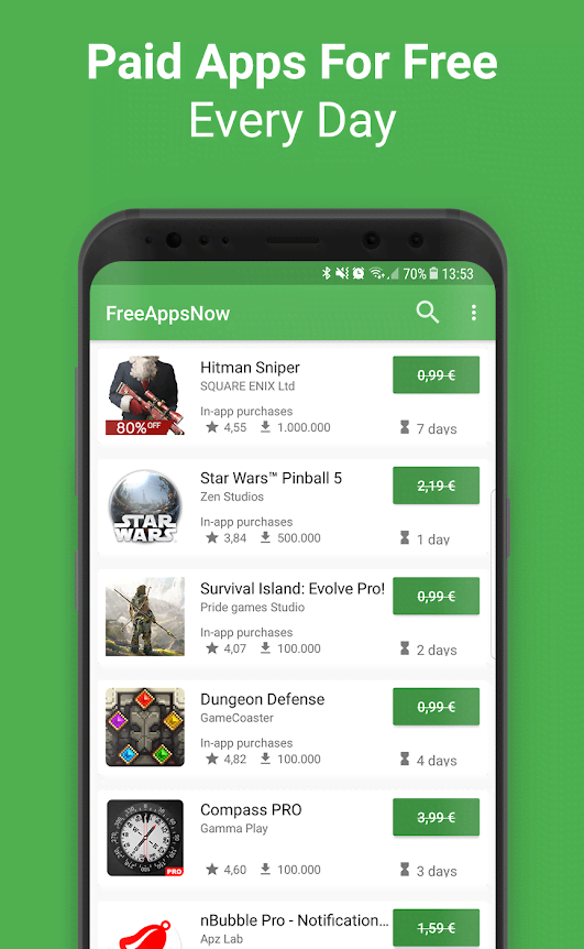 First preview of FreeAppsNow