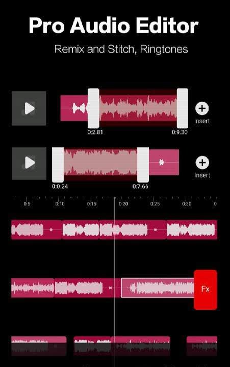 Audio Editor - Music Mixer screenshot 1