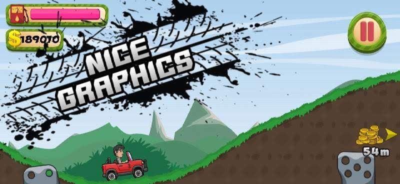 Hill Racing – Offroad Hill Adventure game screenshot 1