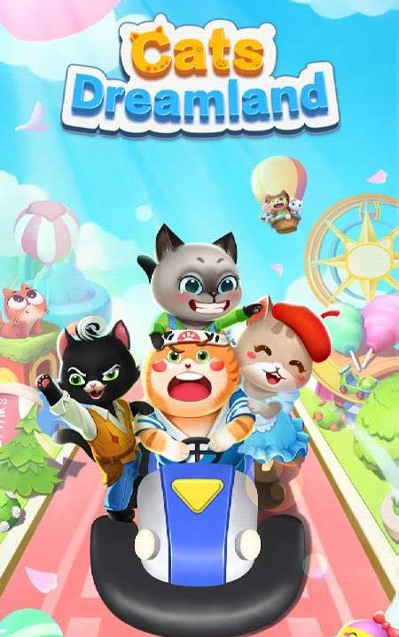 Cats Dreamland: Free Match 3 Puzzle Game gameplay screenshot 1