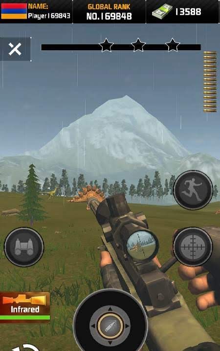Wild Hunter: Dinosaur Hunting dinosaur encounter