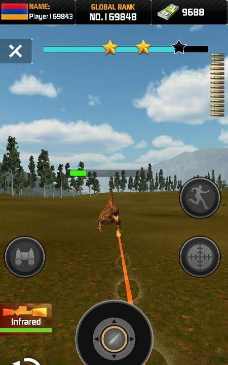 Wild Hunter: Dinosaur Hunting weapon selection menu