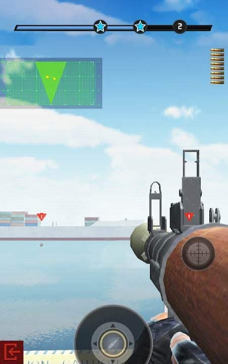 Defense Ops on the Ocean: Fighting Pirates gameplay screenshot 2