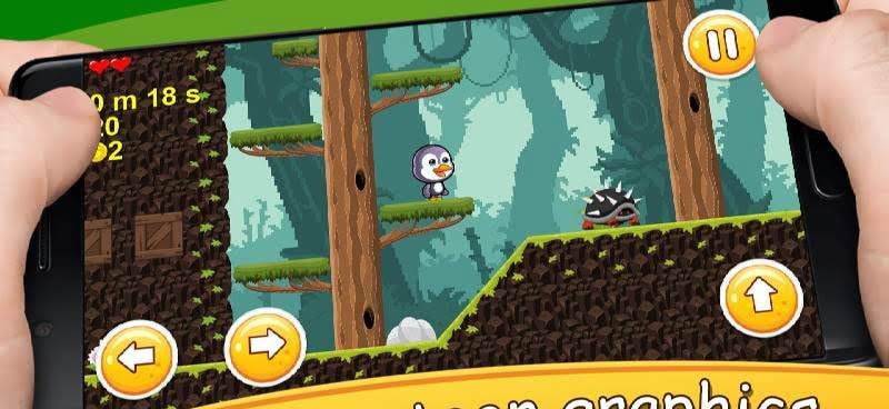 Penguin Bobby Run Platformer 2021 screenshot 3