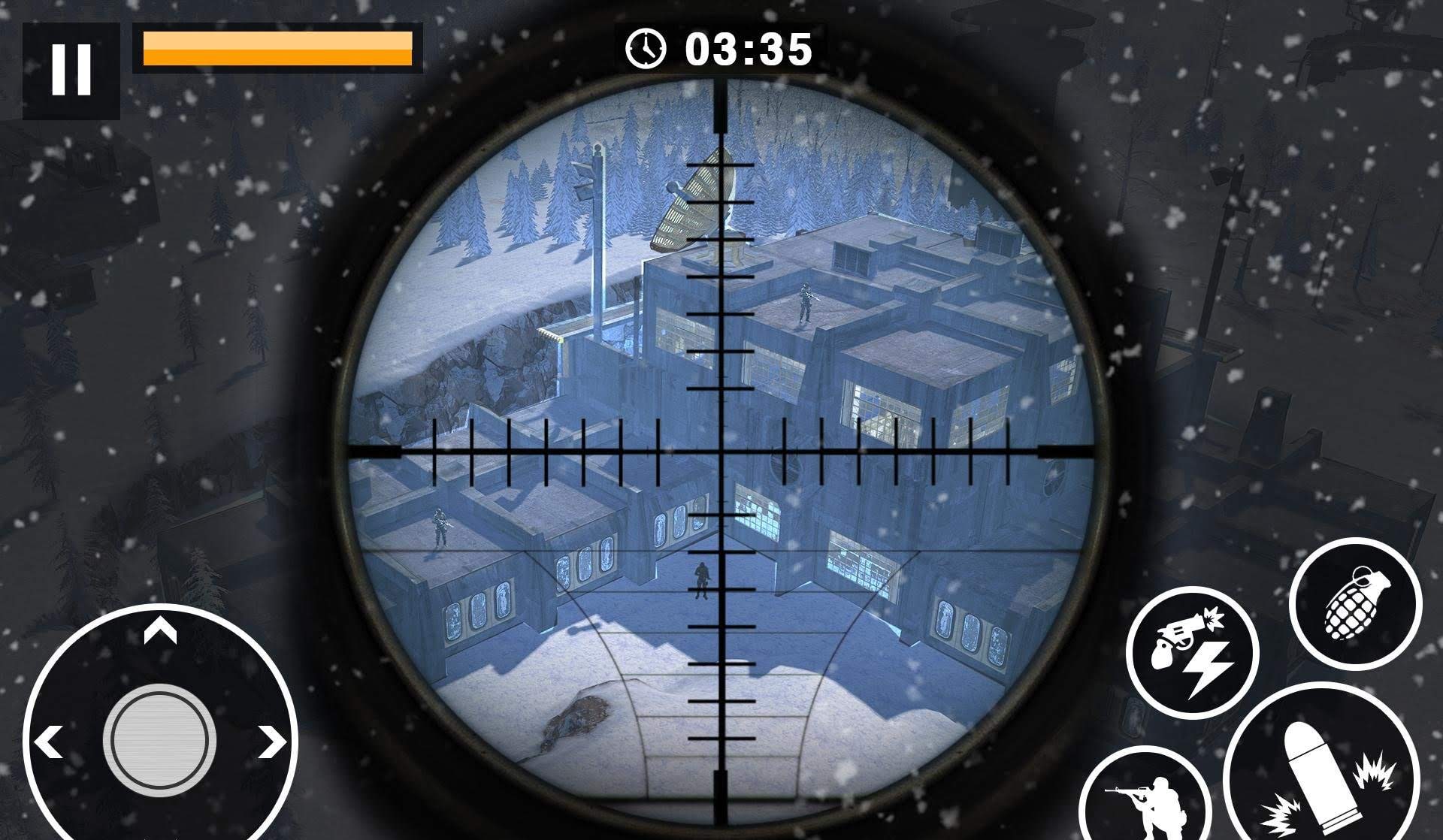 Call for War – Winter Survival Snipers Battle WW2 screenshot 3