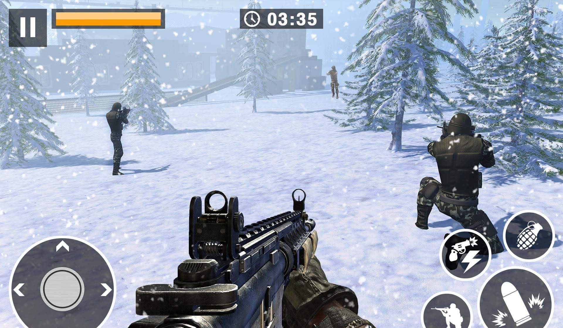 Call for War – Winter Survival Snipers Battle WW2 screenshot 1