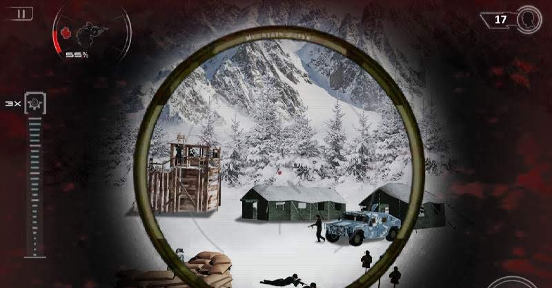 Mountain Sniper Shooting: 3D FPS gameplay screenshot 2