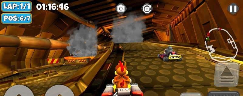 Moorhuhn Kart Multiplayer Racing screenshot 2