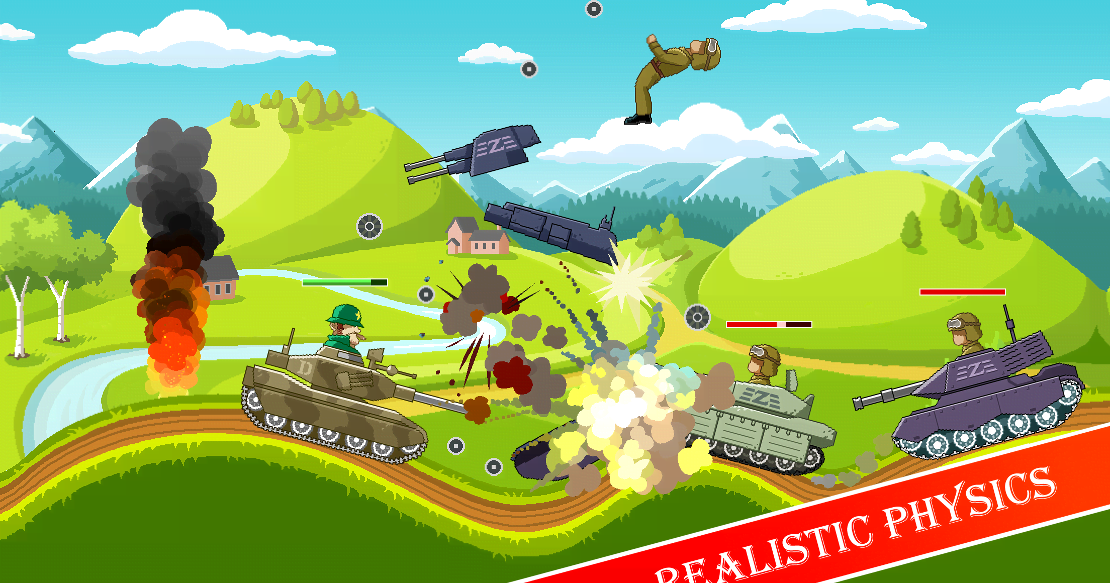 Funny Tanks screenshot 1