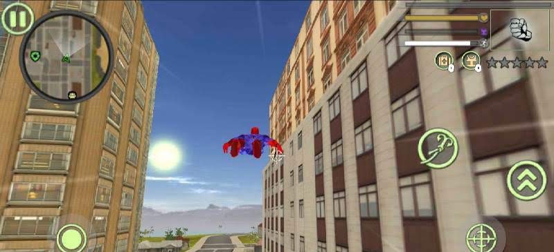 Super Rope Hero Spider Open World Street Gangster screenshot 3