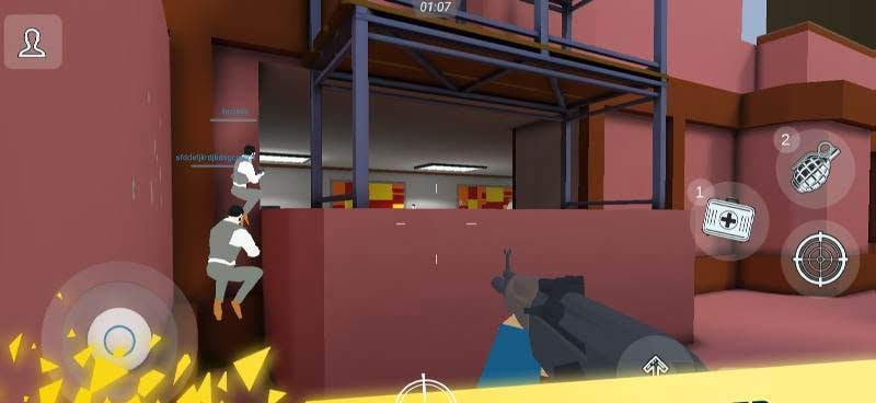 Mental Gun 3D: Pixel Multiplayer screenshot 1