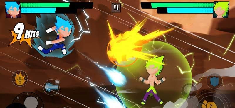 Super Dragon Stickman Battle - Warriors Fight screenshot 4