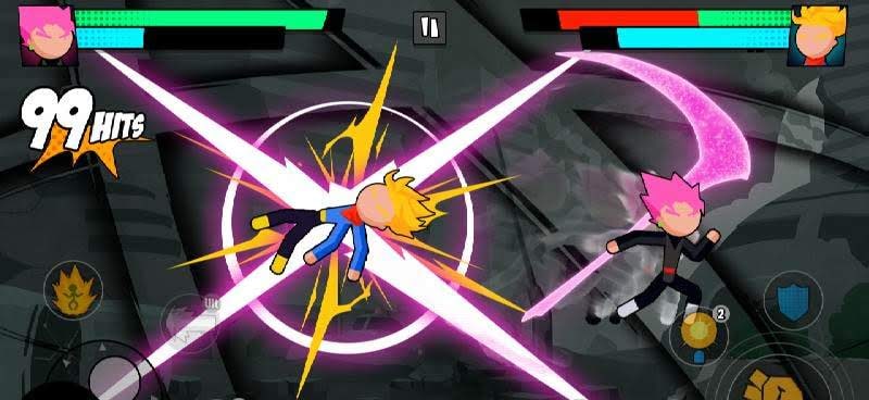 Super Dragon Stickman Battle - Warriors Fight screenshot 2