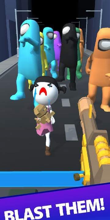 Save the Town - Free Car Shooting & Battle Game screenshot 1