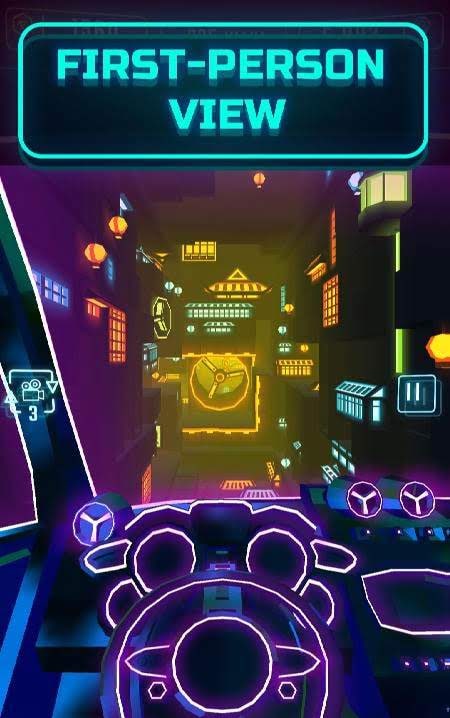 Neon Flytron screenshot 4