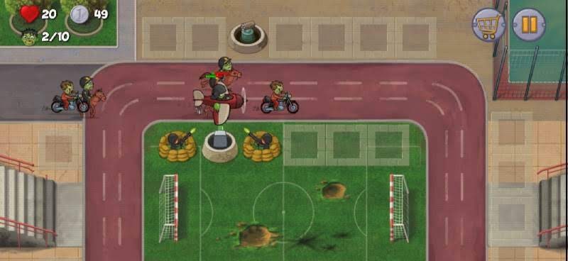 Zombie Town Defense gameplay screenshot 3