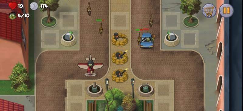 Zombie Town Defense gameplay screenshot 4