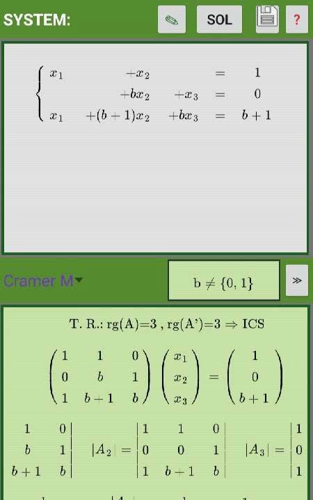 Linear Algebra Plus Calculator (Matrix, Equations) screenshot 3