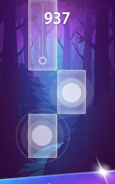 Anime Tiles: Piano Music gameplay screenshot 2