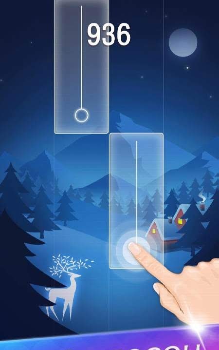 Anime Tiles: Piano Music gameplay screenshot 1