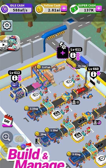 Idle Super Factory screenshot 4