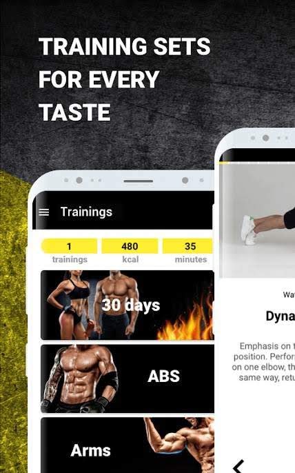Sworkout: Street & home workouts. Fitness Training screenshot 1