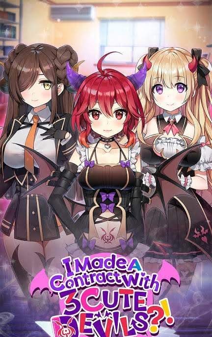 I Made A Contract with 3 Cute Devils?! Anime Game screenshot 1