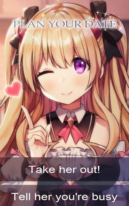 I Made A Contract with 3 Cute Devils?! Anime Game screenshot 3