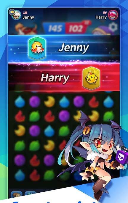 WIND Runner : Puzzle Match gameplay screenshot 2