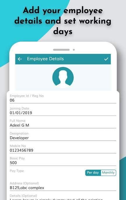 EMS – Attendance Manager Screenshot 3