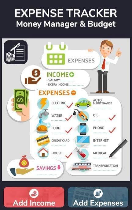 Expense Tracker - Money Manager & Budget screenshot 1