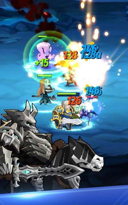 Dungeon Tactics : AFK Heroes screenshot 2