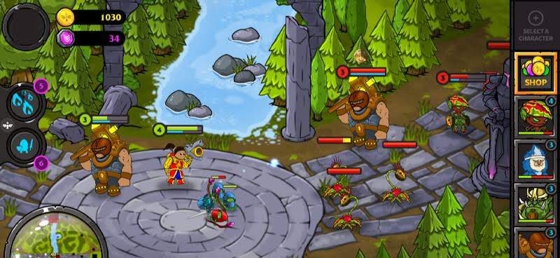 Mini Legends gameplay screenshot 1
