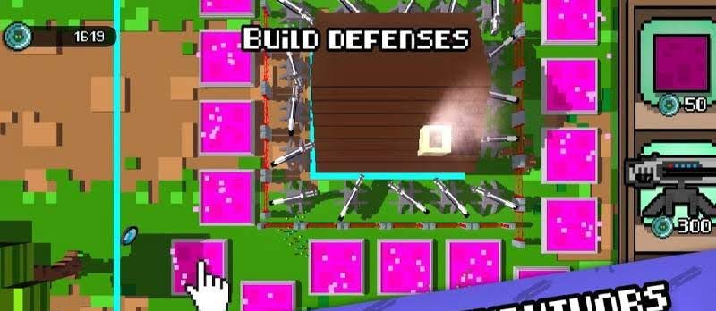 Don't eat Pete - Zombie survival base defense interface