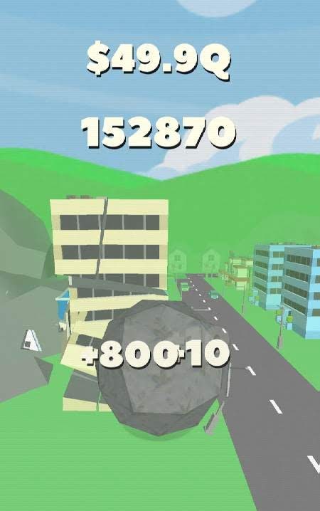 Rock of Destruction! gameplay screenshot 2