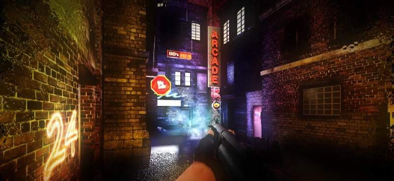 Cyber Retro Punk 2069 | Offline Cyberpunk Shooter screenshot 4