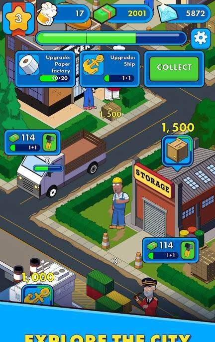 Simpolis: Express City Idle screenshot 1