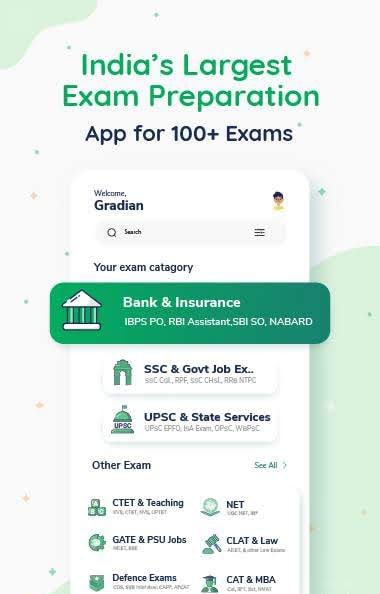 Exam Preparation App: Free Mock Test, Live Classes preview image 1