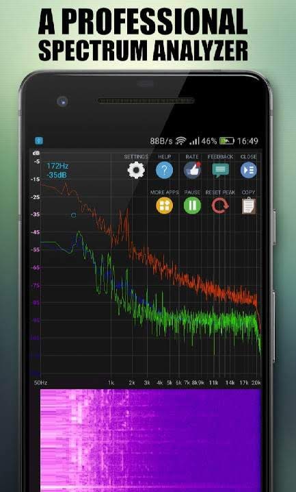 Speccy Spectrum Analyzer screenshot 1