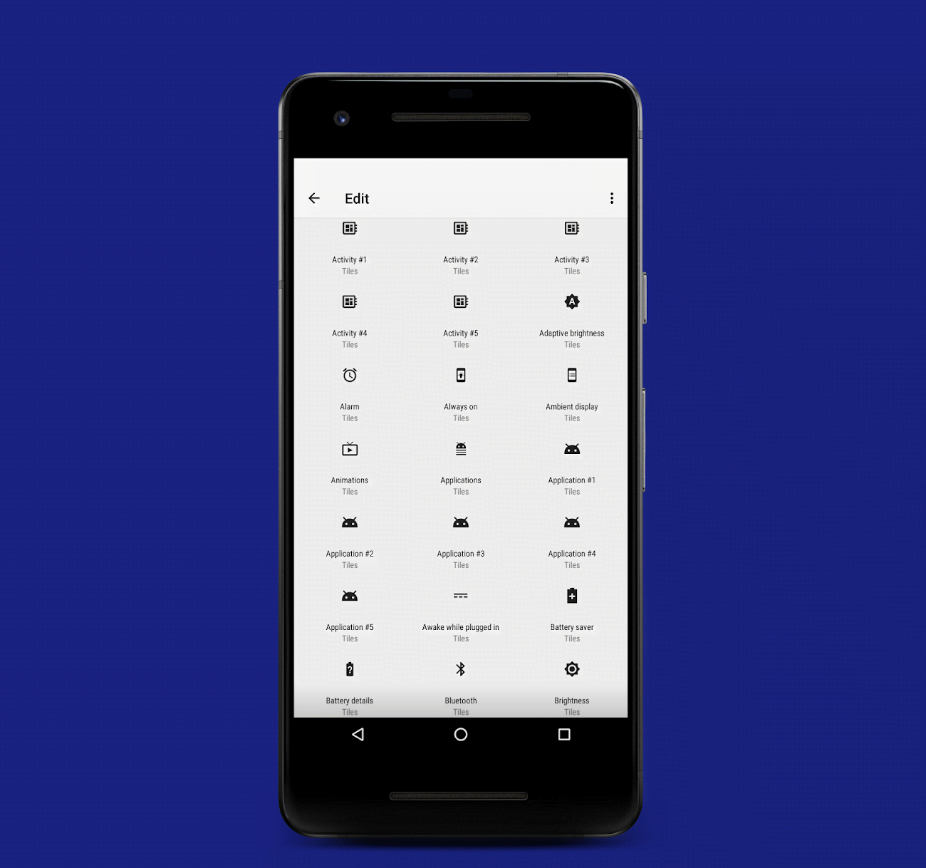 Tiles screenshot 1