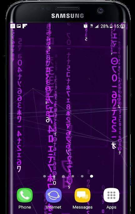 Digital Rain 3D Live Wallpaper screenshot 3