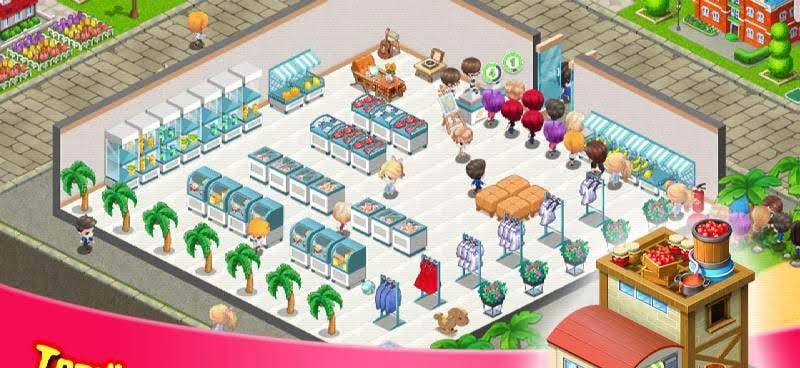 Sim Farm - Harvest, Cook & Sales Screenshot 4