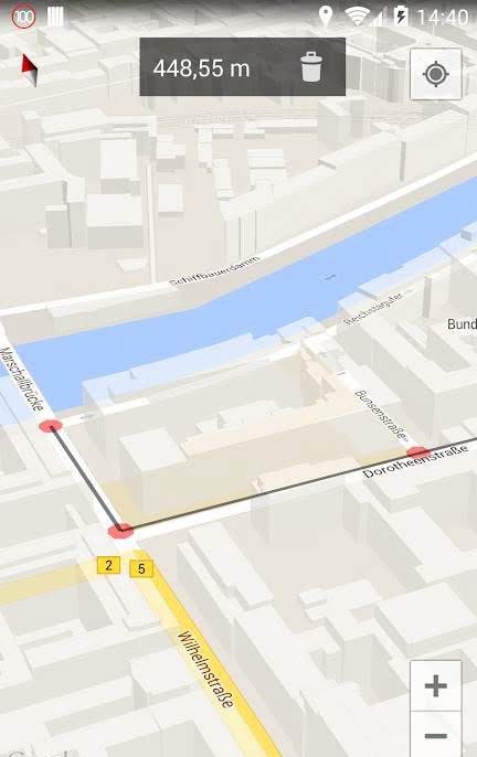 Maps Measure screenshot 1