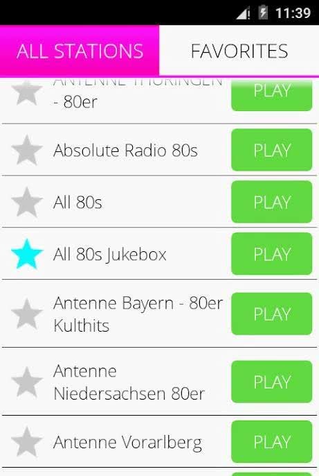 80s Music Radio Pro screenshot 3