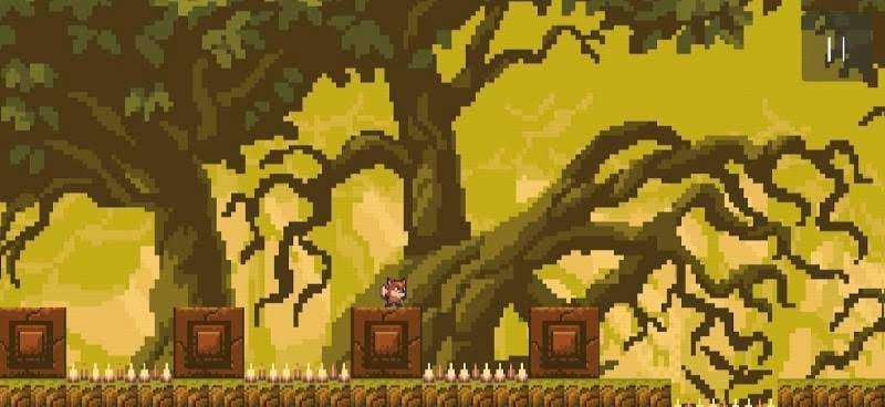 Flatformer Fox gameplay screenshot 2